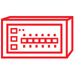 Digital Power Bus Icon